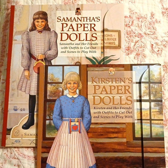 The American Girls collection, Kirsten and Samantha paper dolls - Picture 1 of 11